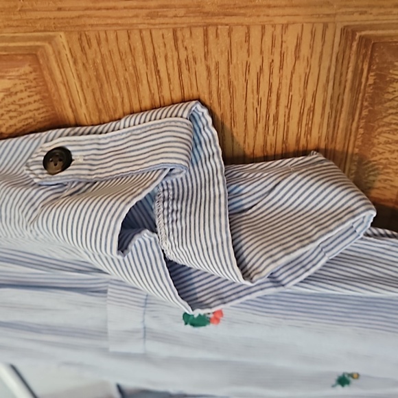 Candie's vintage button up tie front top sz. L - Picture 4 of 6